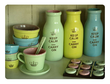 "Keep Calm and Carry On" collection
